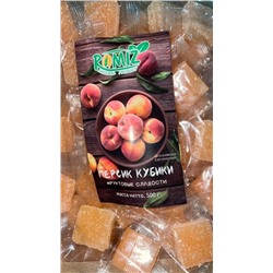 Манго-кубики вкус персик Вес 500гр